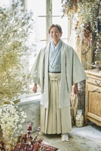 ぷちぷり　ルネサンス　メンズアンサンブル袴セット