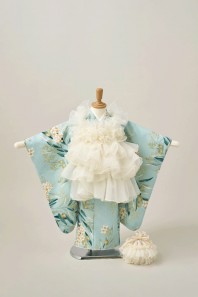 SUGAR KEI　女児被布エプロン・巾着セット