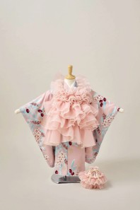 SUGAR KEI　女児被布エプロン・巾着セット