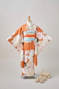 Petit Pri　芍薬　女児7歳着物