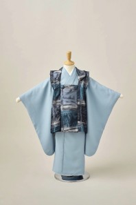 Petit Pri　マーブル　男児被布アンサンブル